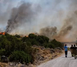 Çeşme’den sevindiren haber…. Alevler kontrol altında!