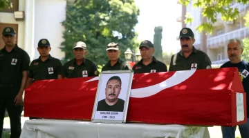 Orman şehidine son görev… İzmir sana minnettar!