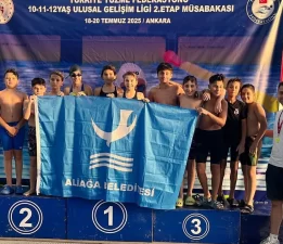 Aliağalı sporculardan yüzmede büyük başarı