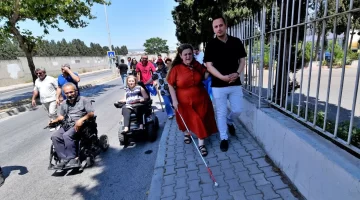 Başkan Eşki’den ‘engelleri aşan’ yürüyüş