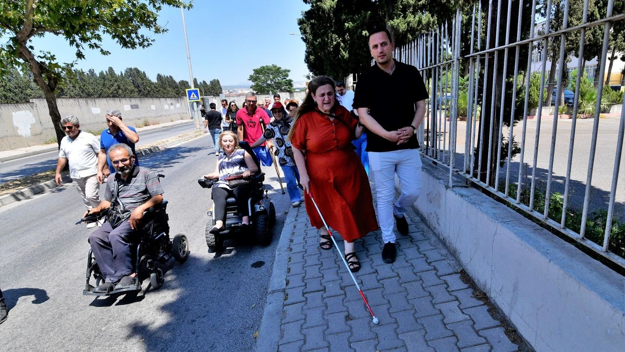 Başkan Eşki’den ‘engelleri aşan’ yürüyüş