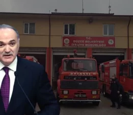 Düzce’den yangında çalışmalara destek… İtfaiye ekiplerini İzmir’e gönderdi!