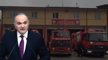 Düzce’den yangında çalışmalara destek… İtfaiye ekiplerini İzmir’e gönderdi!