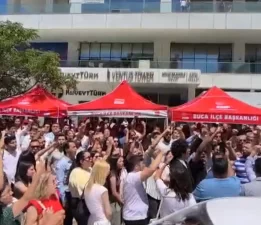 Adliye önü eylem alanı!