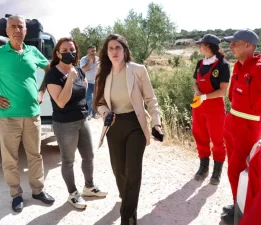 Başkan Denizli’den ‘yangın’ açıklaması: Önceliğimiz yerleşim bölgelerinden uzak tutmak!