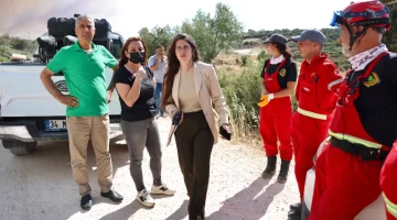 Başkan Denizli’den ‘yangın’ açıklaması: Önceliğimiz yerleşim bölgelerinden uzak tutmak!