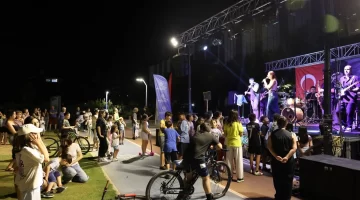 Aydın’da sanatın kalbi Mimar Sinan Parkı’nda attı