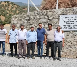 Aydınlı muhtarlardan Çerçioğlu’na teşekkür