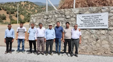Aydınlı muhtarlardan Çerçioğlu’na teşekkür