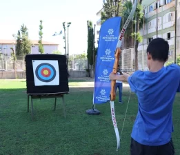 Okçuluğa büyük ilgi: Başkan Çerçioğlu çocukları spora kazandırıyor