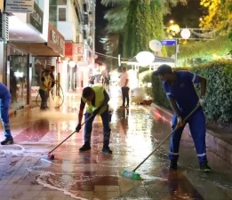 Aydın’da temizlik çalışmaları tam gaz