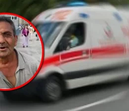Yola savruldu… Bisikletlinin acı sonu!