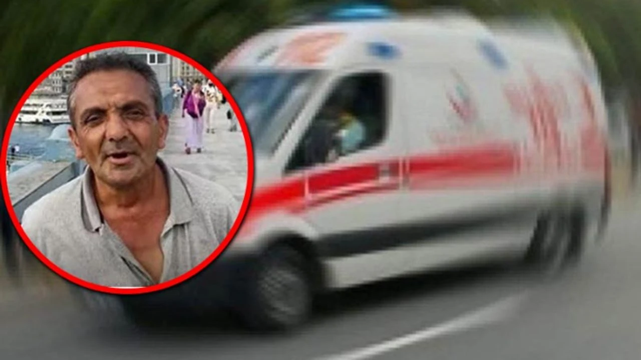 Yola savruldu… Bisikletlinin acı sonu!