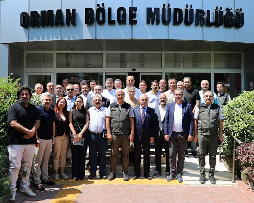 AK Parti’nin davetiyle CHP ve AK Partili Meclis Üyeleri yangın sunumunda buluştu