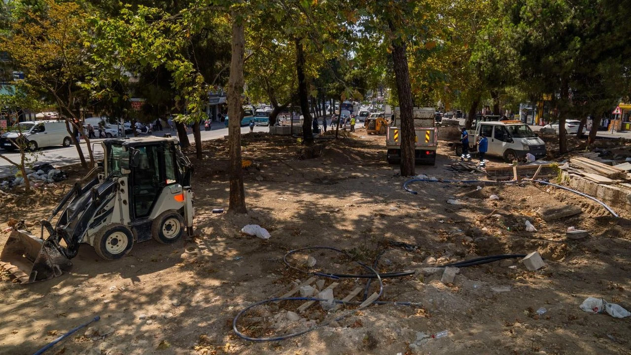 Şirinyer Beyazıt Aykut Parkı’na modern dokunuş