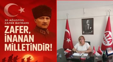 ATA PARTİ İZMİR İL BAŞKANLIĞI’NDAN 30 AĞUSTOS ZAFER BAYRAMI KUTLAMASI
