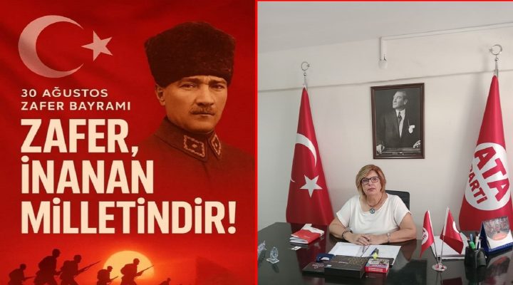 ATA PARTİ İZMİR İL BAŞKANLIĞI’NDAN 30 AĞUSTOS ZAFER BAYRAMI KUTLAMASI