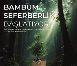 Bambum 81 İlde 100 Bin Fidanla Seferberlik Başlatıyor