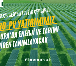 Agrotech CEO’su Tevfik ÇERÇİNLİ: “Ferrara’daki Agro-PV Yatırımımız Avrupa’da Enerji ve Tarımı Yeniden Tanımlayacak”