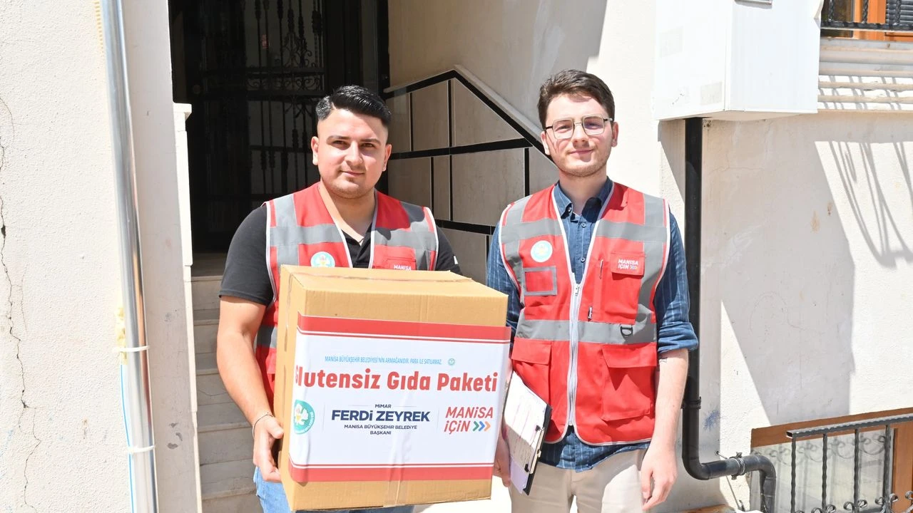 Manisa Büyükşehir’den çölyak hastalarına destek!