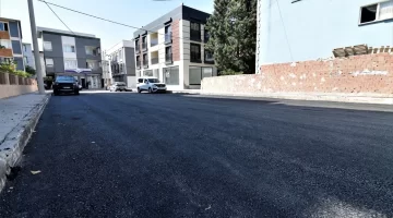 Bornova’da eş zamanlı yol çalışmaları