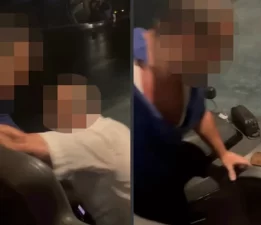 Otobüste korku dolu anlar… Şoförler arasında bıçaklı kavga!