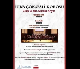 Büyükşehir’den korist, tenor ve bas korist alımı