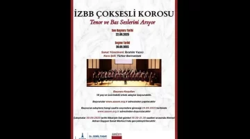 Büyükşehir’den korist, tenor ve bas korist alımı