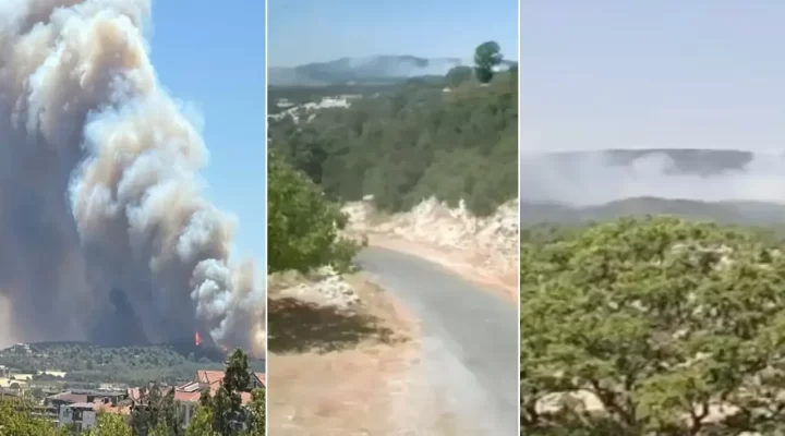 Bolu, Çanakkale ve Mersin’de orman yangını!