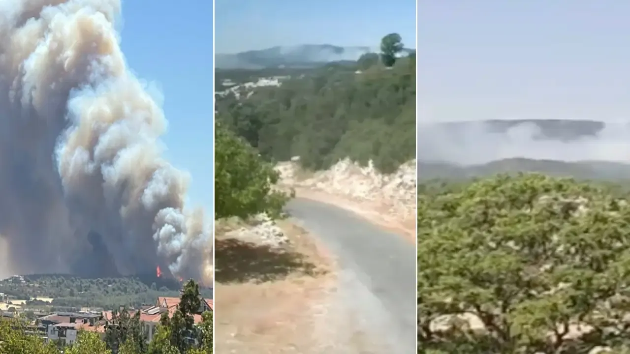 Bolu, Çanakkale ve Mersin’de orman yangını!