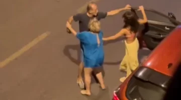 Şehir magandası 2 kadını darp etti!