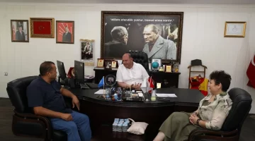 Başkan Çiçek, Muhtarlar Derneği’ni ağırladı