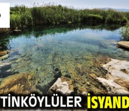 Zeytinköylüler İsyanda !