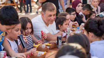 Tugay, İEF’in minik misafirleriyle buluştu!