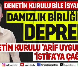 İZMİR DAMIZLIK BİRLİĞİ’NDEN ARİF UYGUNER’E TARİHİ İSTİFA ÇAĞRISI!