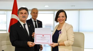 TEMAD’dan Başkan Helil Kınay’a Onursal Üyelik Beratı