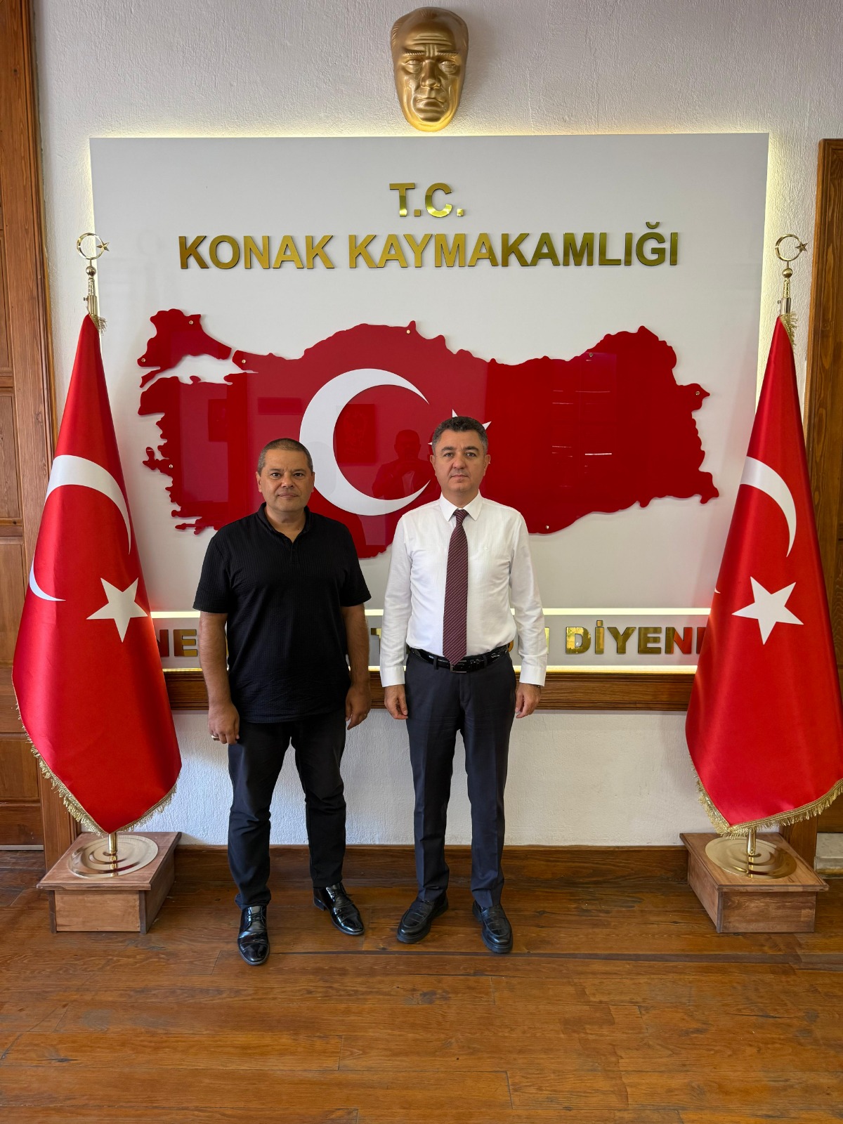 AKSAÇLILAR GENEL BAŞKANI BEREKET ZİYARETLERİNE DEVAM EDİYOR