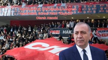 SON DAKİKA: CHP İstanbul Kongresi İptal Edildi, Gürsel Tekin “Kayyum” Olarak Atandı!