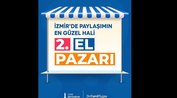 İzmir’in üç ilçesinde ikinci el pazarları açılıyor