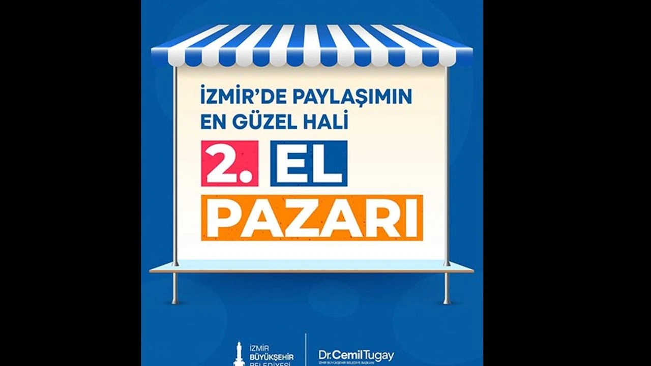 İzmir’in üç ilçesinde ikinci el pazarları açılıyor