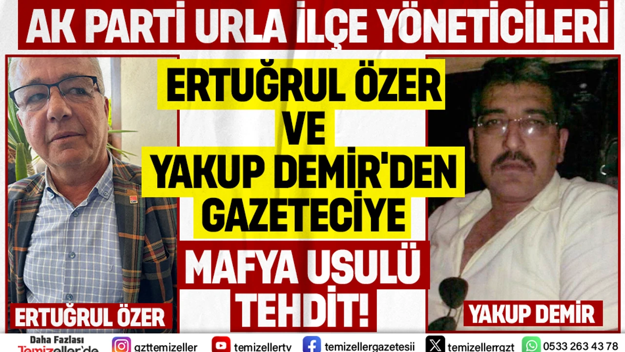 URLA’DA BASIN ÖZGÜRLÜĞÜNE DARBE TEŞEBBÜSÜ!