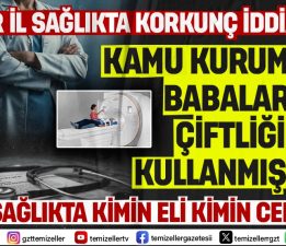 İZMİR İL SAĞLIK MÜDÜRLÜĞÜ’NDE KORKUNÇ İDDİALAR!