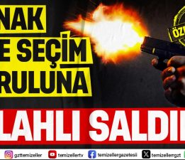 KONAK İLÇE SEÇİM KURULUNA SİLAHLI SALDIRI!