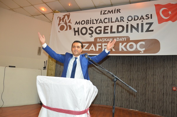 Mobilyacı esnafı tek yürek, tek ses: Zafer Koç!