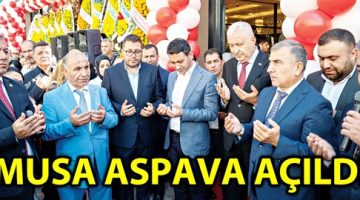 MUSA ASPAVA GÖRKEMLİ BİR TÖRENLE AÇILDI