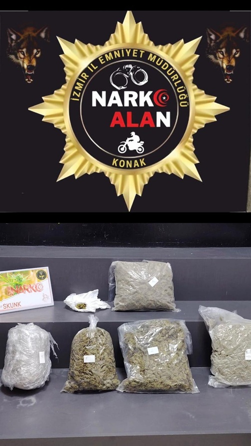 KONAKTA UYUŞTURUCU TACİRLERİNE BÜYÜK DARBE