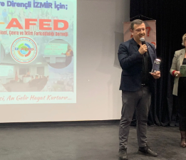 Nhaberizmir’e Afet Bilinci Ödülü