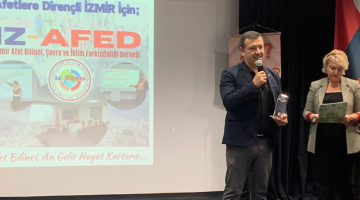 Nhaberizmir’e Afet Bilinci Ödülü