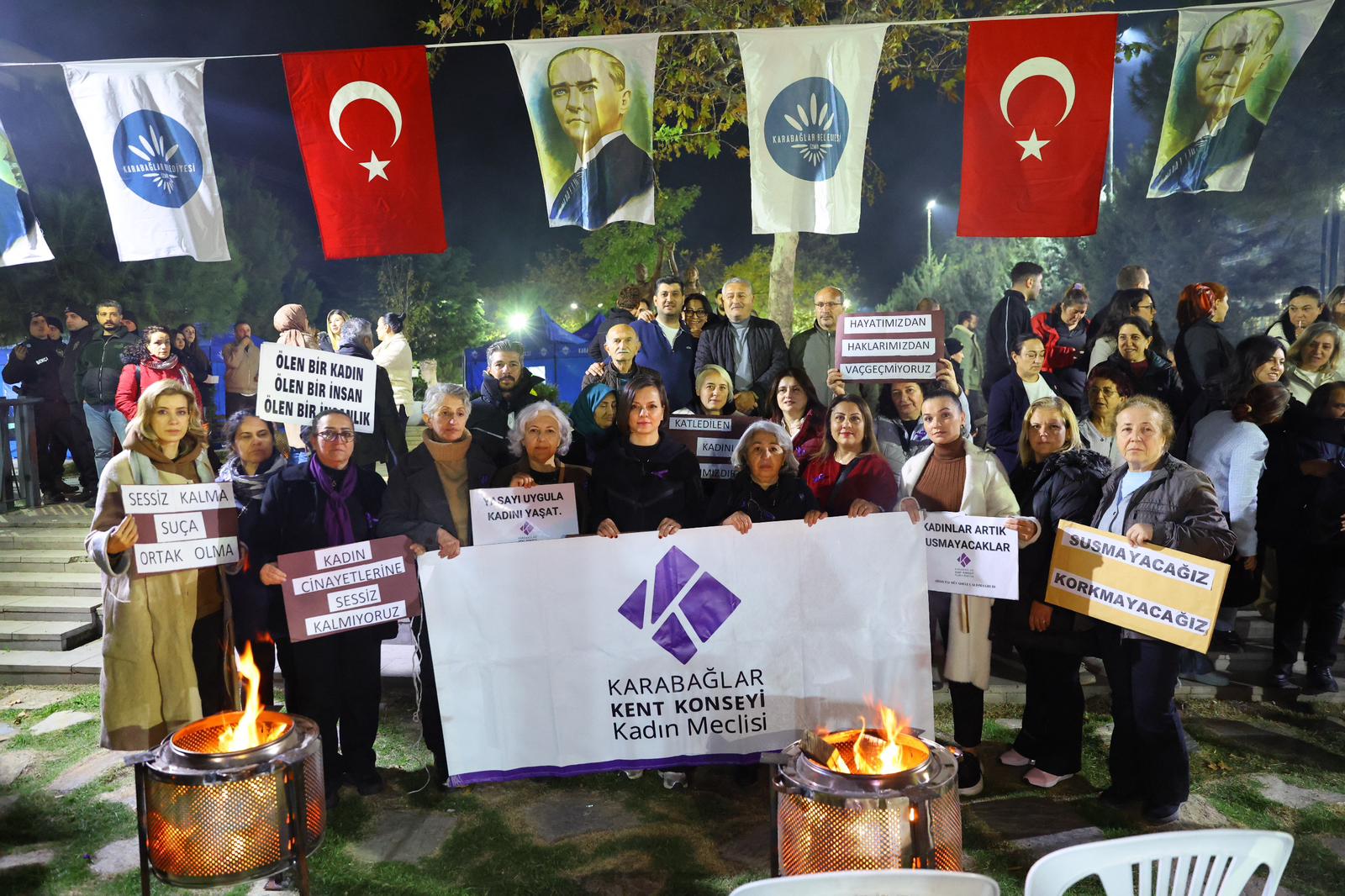 Karabağlar, Kadına Yönelik Şiddete Karşı Tek Ses Tek Yürek