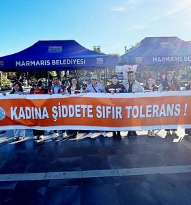 MARMARİS’TE GÜNDÜZ GECE KADINA ŞİDDETLE MÜCADELE